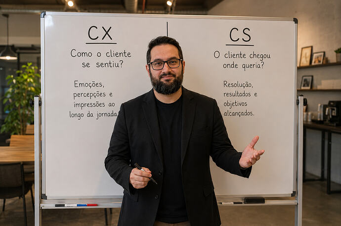 CX e CS não são a mesma coisa. E tudo bem.